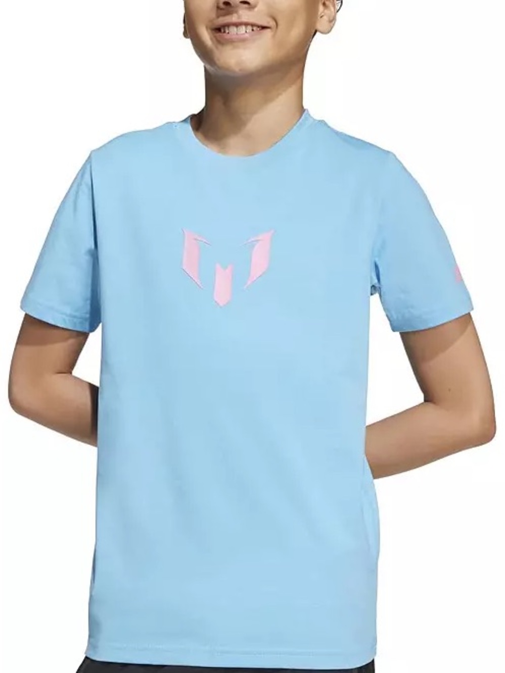 Adidas Messi 10 blue t shirt